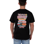 Ringers Western Mens Roadsign Glow Loose Fit S/S Tee  (125123RW)  Black