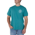 Ringers Western Mens Signature Bull Loose S/S Tee  (120201560)  Teal/White