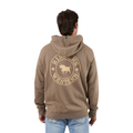 Ringers Western Mens Signature Bull Pullover Hoodie (123050RW) Mushroom