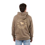 Ringers Western Mens Signature Bull Pullover Hoodie (123050RW) Mushroom