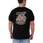 Ringers Western Mens Stickin Together Loose Fit S/S Tee  (125124RW)  Black