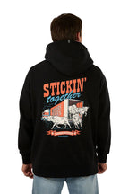 Ringers Western Mens Stickin Together Pullover Hoodie (125013RW) Black