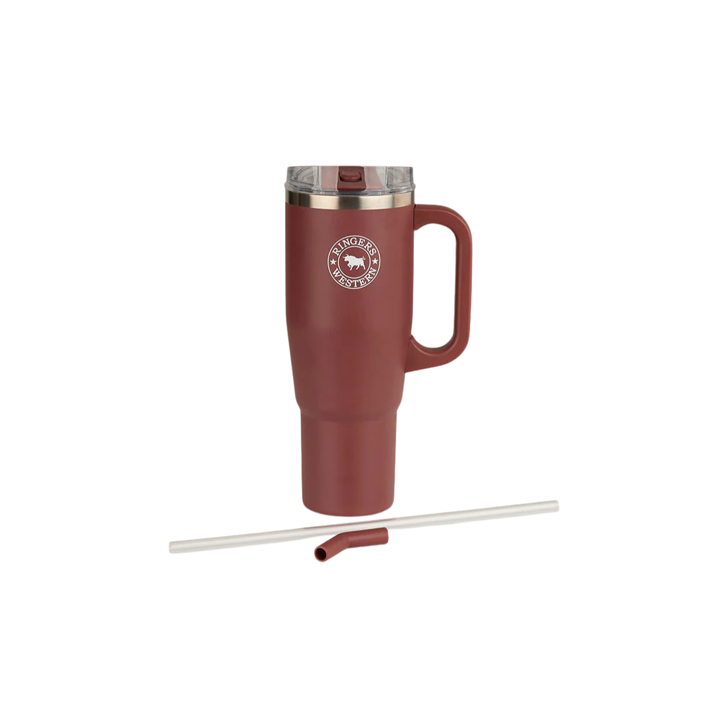 Ringers Western  Roadtrip Drink Bottle 1200ml  (625021RW) Burgundy