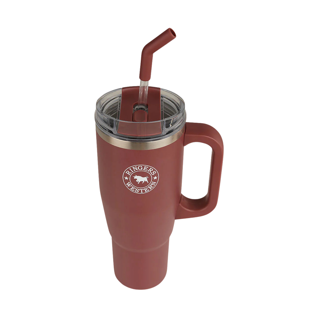 Ringers Western  Roadtrip Drink Bottle 1200ml  (625021RW) Burgundy