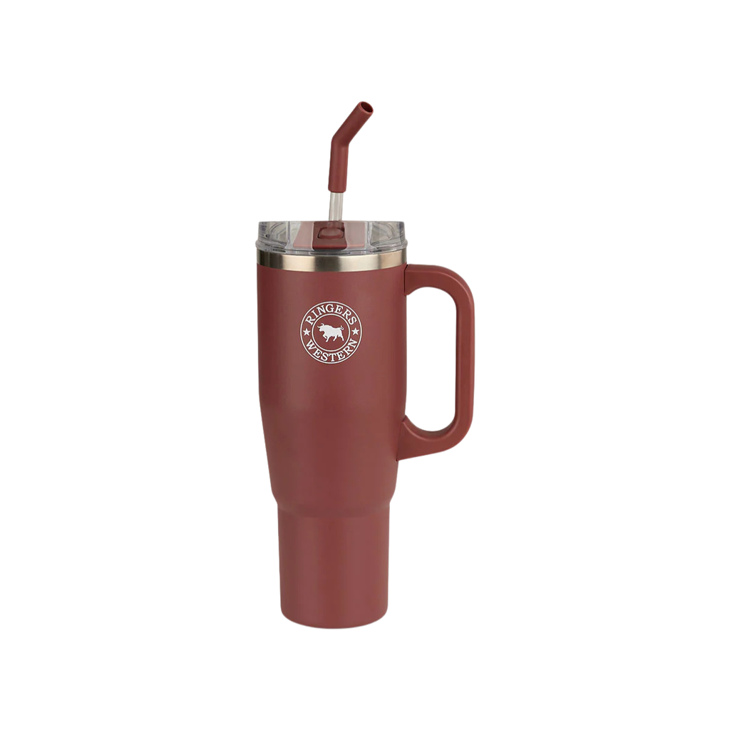 Ringers Western  Roadtrip Drink Bottle 1200ml  (625021RW) Burgundy
