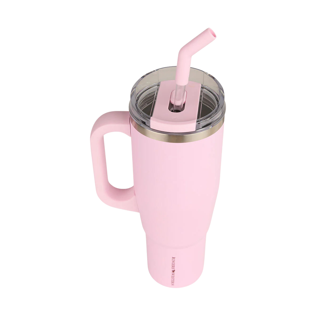 Ringers Western  Roadtrip Drink Bottle 1200ml  (625021RW) Pastel Pink