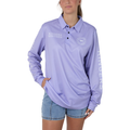 Ringers Western  Signature Bull L/S Fishing Jersey  (626033RW)  Lilac