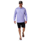 Ringers Western Signature Bull L/S Fishing Jersey (626033RW) Lilac