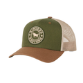 Ringers Western Signature Bull Trucker Cap (171120006) Olive/Tan