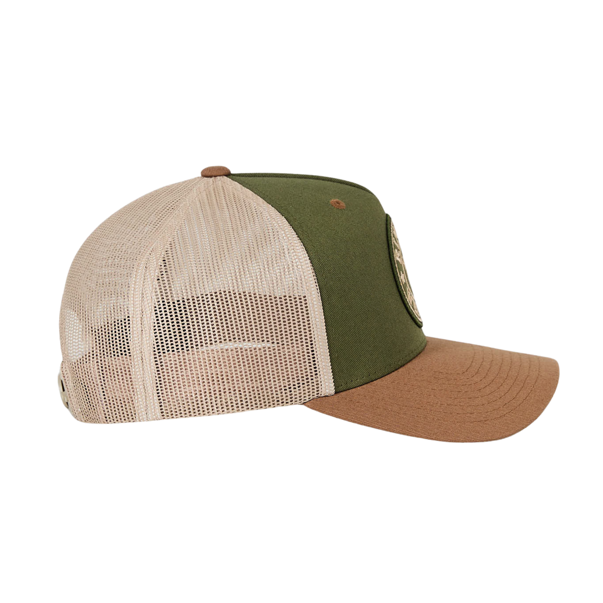 Ringers Western Signature Bull Trucker Cap (171120006) Olive/Tan
