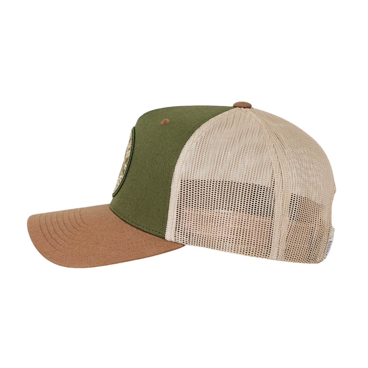 Ringers Western Signature Bull Trucker Cap (171120006) Olive/Tan