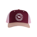 Ringers Western  Signature Bull Trucker Cap  (171120006)  Plum/Dusty Pink