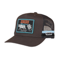 Ringers Western Stickin Together Deep Fit Trucker Cap (425047RW) Charcoal/Blue