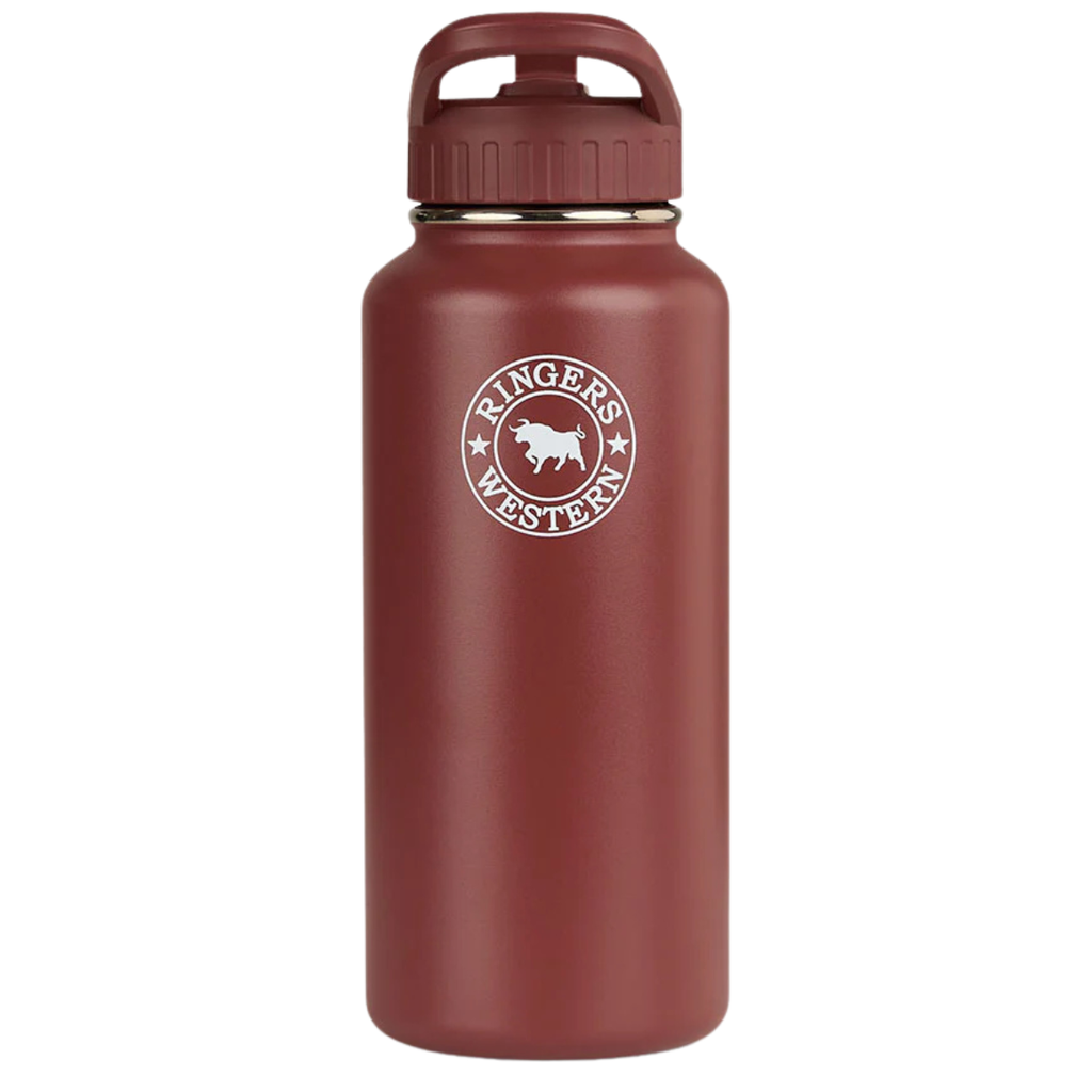 Ringers Western  The OG Drink Bottle 950ml  (625027RW) Burgundy