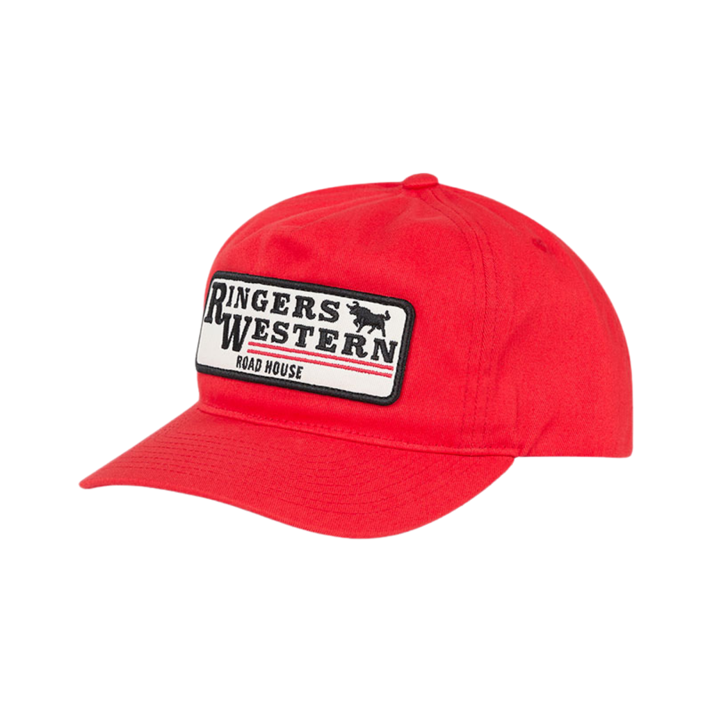 Ringers Western The Original Roadhouse Cap (626024RW) Red