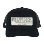 Ringers Western The Original Roadhouse Trucker Cap (626026RW)  Black Front