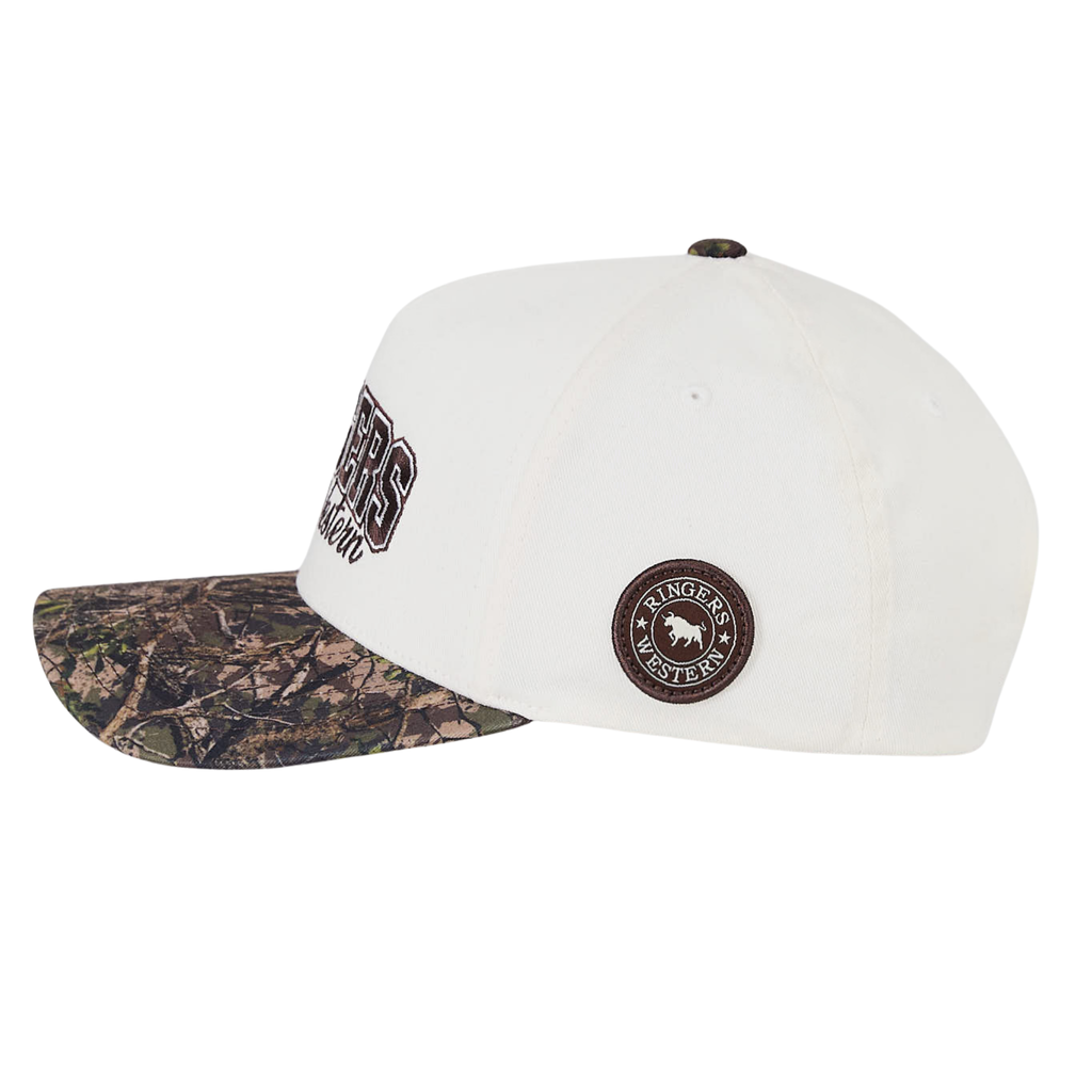 Ringers Western Timber Baseball Cap (625063RW) Off White/Camo
