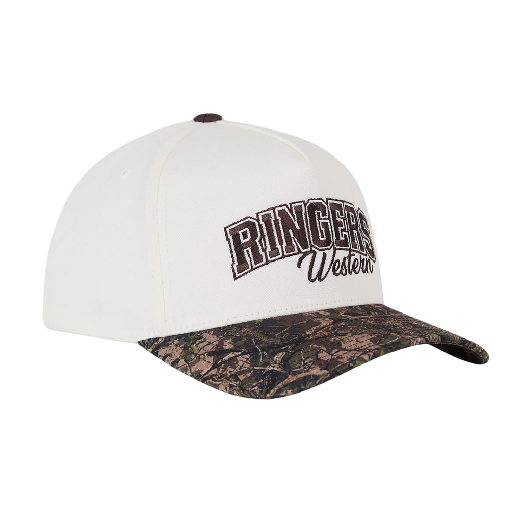 Ringers Western Timber Baseball Cap (625063RW) Off White/Camo