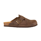 Ringers Western Unisex Byron Leather Cork Clogs (425094RW) Tobacco