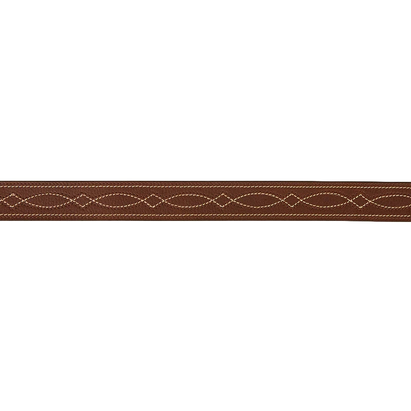 Ringers Western Unisex Crossover Belt (425013RW) Brown/Gold