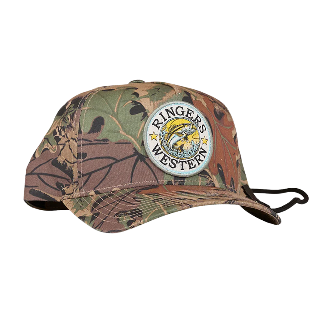 Ringers Western Unisex Fishing Tech Baseball Cap (425057RW) Camo