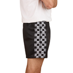 Ringers Western Unisex RW Check Footy Shorts (125023RW) Black [SD]