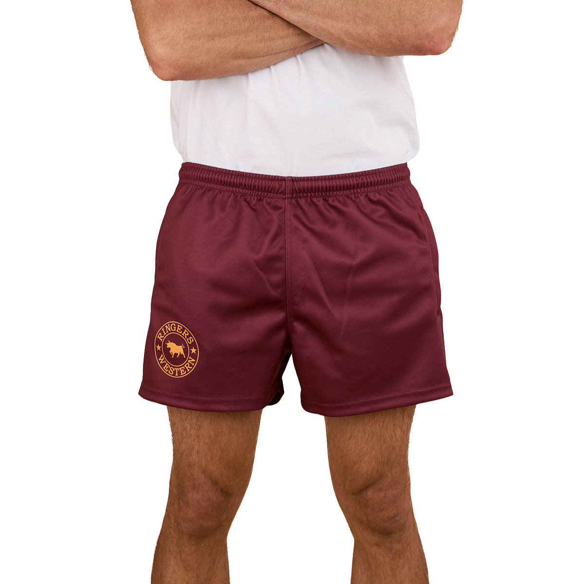 Ringers Western Unisex Ringers Footy Shorts (123049RW) QLD
