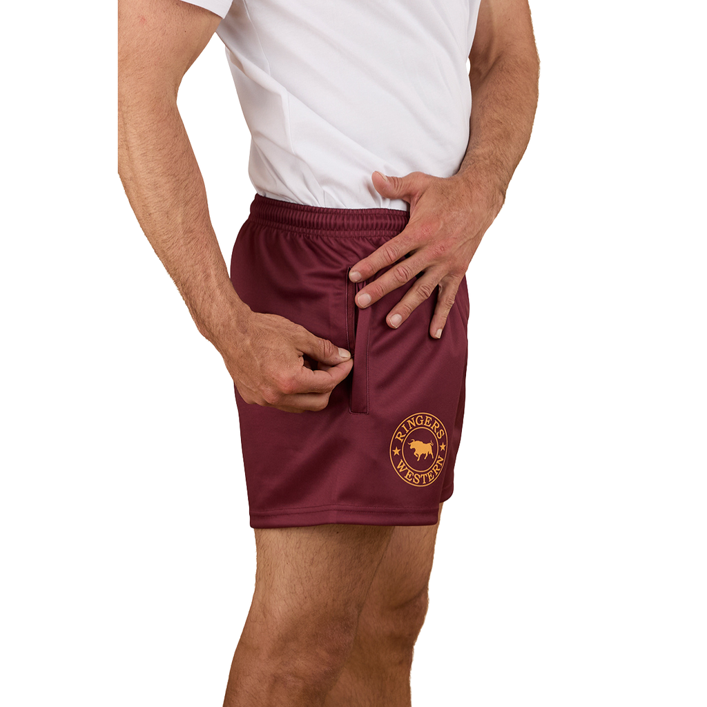 Ringers Western Unisex Ringers Footy Shorts (123049RW) QLD