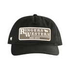 Ringers Western Unisex The Original Roadhouse Cap (626024RW) Black Front View