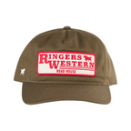 Ringers Western Unisex The Original Roadhouse Cap (626024RW) Military Green Front View
