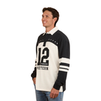 Ringers Western Unisex Williams Oversized Rugby (425083RW) Black/Off White