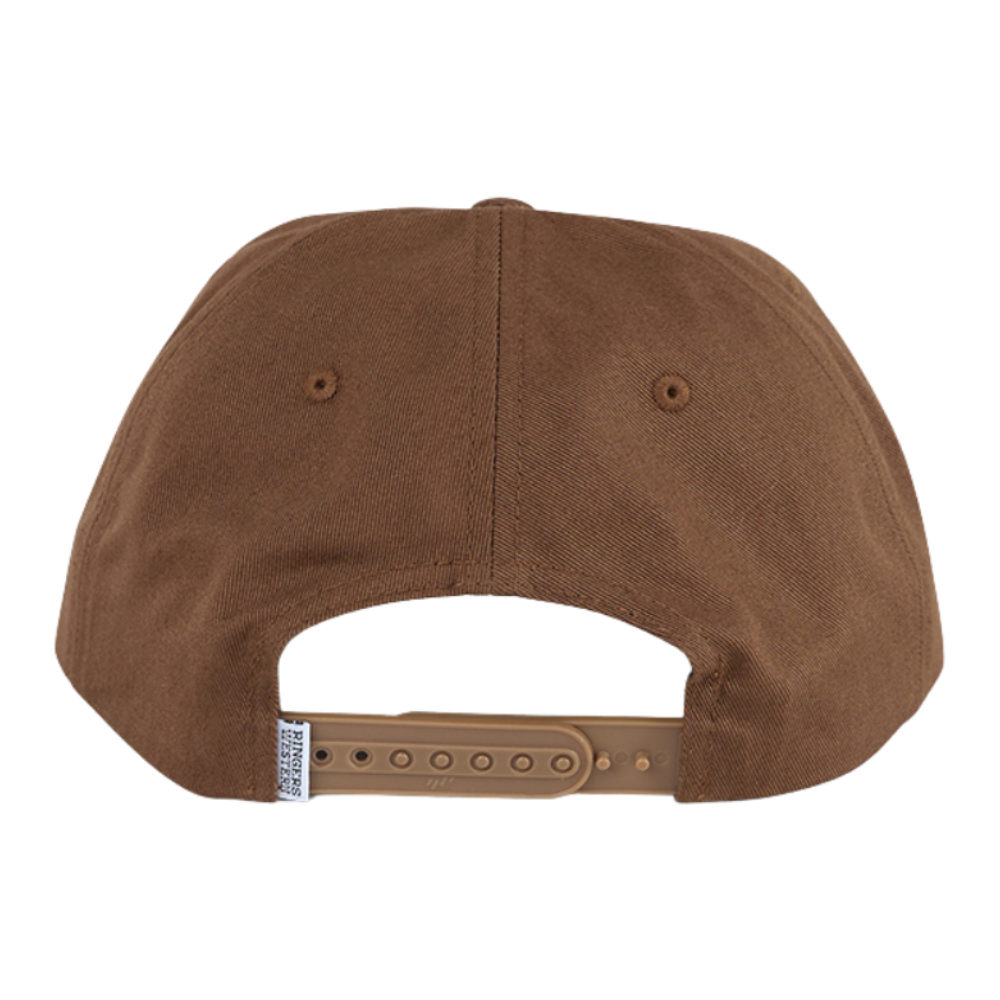 Ringers Western  Wedgetail Rampage Roadhouse Cap (626025RW) Chocolate Back