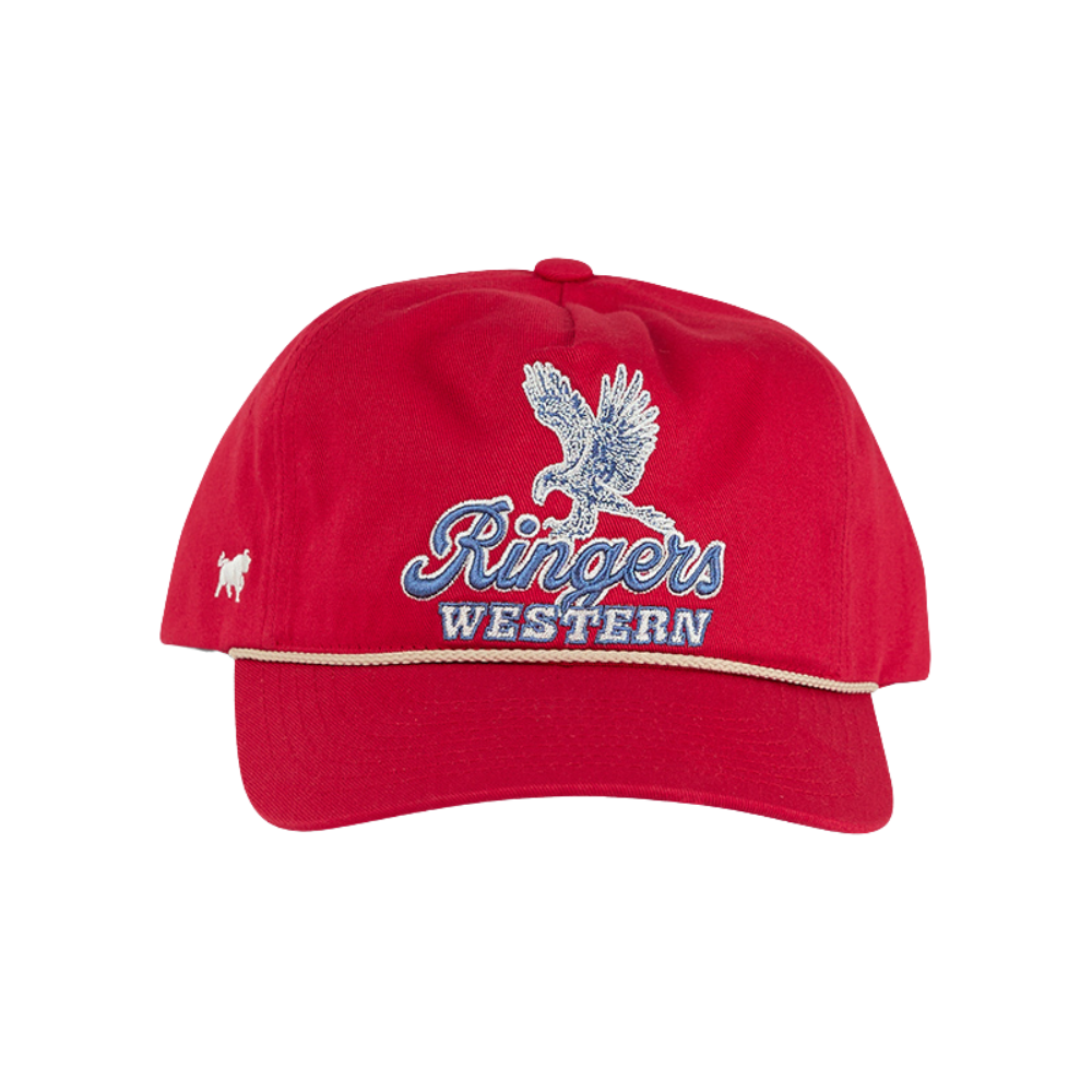 Ringers Western  Wedgetail Rampage Roadhouse Cap  (626025RW)  Red