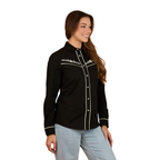 Ringers Western Womens Aisling L/S Western Shirt (225064RW) Black