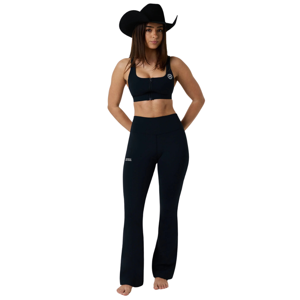 Ringers Western Womens Anikafit Bootleg Flare Leggings (225261RW)  Black