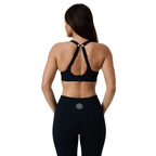 Ringers Western Womens Anikafit Zip Front Support Crop (225172RW)  Black