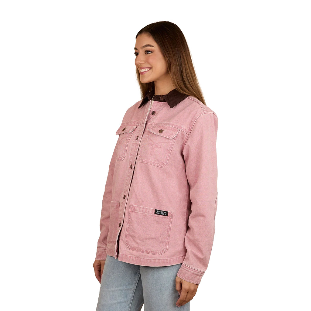 Ringers Western Womens Arna Jacket (225051RW) Rosey Pink 3-4