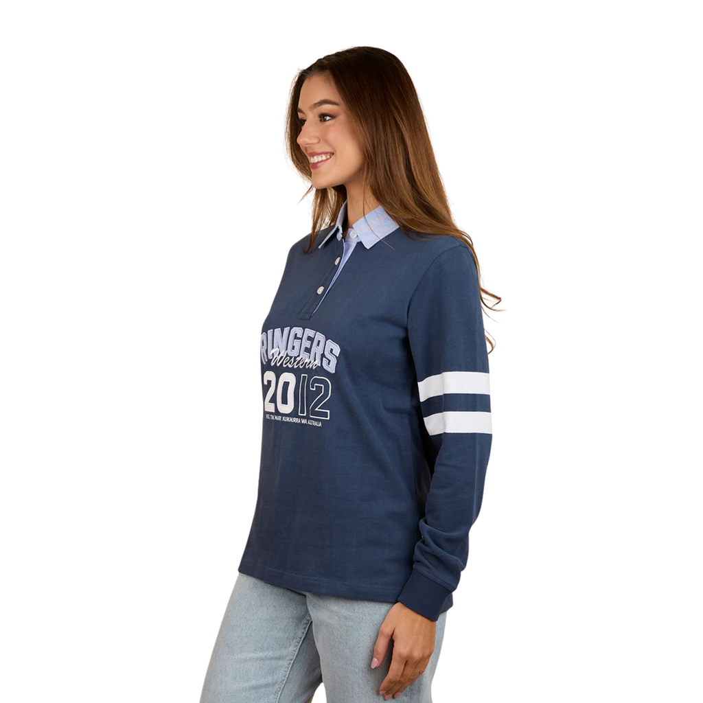 Ringers Western Womens Campus Rugby (225078RW) Navy