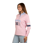Ringers Western Womens Campus Rugby (225078RW) Pink