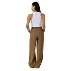 Ringers Western Womens Carly Linen Tailored Pants (225184RW)  Caramel