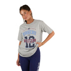 Ringers Western Womens Division Oversized S/S Sport Tee (225018RW) Grey Marle