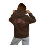 Ringers Western Womens Hey Cowboy Oversized Pullover Hoodie (225036RW) Charcoal