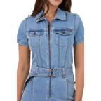 Ringers Western Womens Jazmine Bootleg Jumpsuit (225107RW)  Light Blue