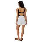 Ringers Western Womens Kinsley Linen Drawstring Shorts (225179RW)  White