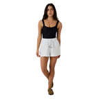 Ringers Western Womens Kinsley Linen Drawstring Shorts (225179RW)  White
