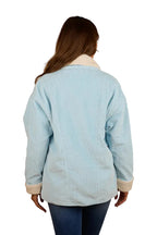 Ringers Western Womens Lacey Sherpa Jacket (223031RW) Ice Blue