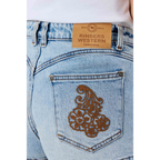 Ringers Western Womens Minxy Denim Micro Shorts (225252RW)  Vintage Light Blue