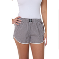 Ringers Western Womens One Buck Gingham Shorts (225191RW)  Chocolate/White