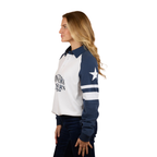 Ringers Western Womens Player Oversized Rugby (225079RW) White/Navy