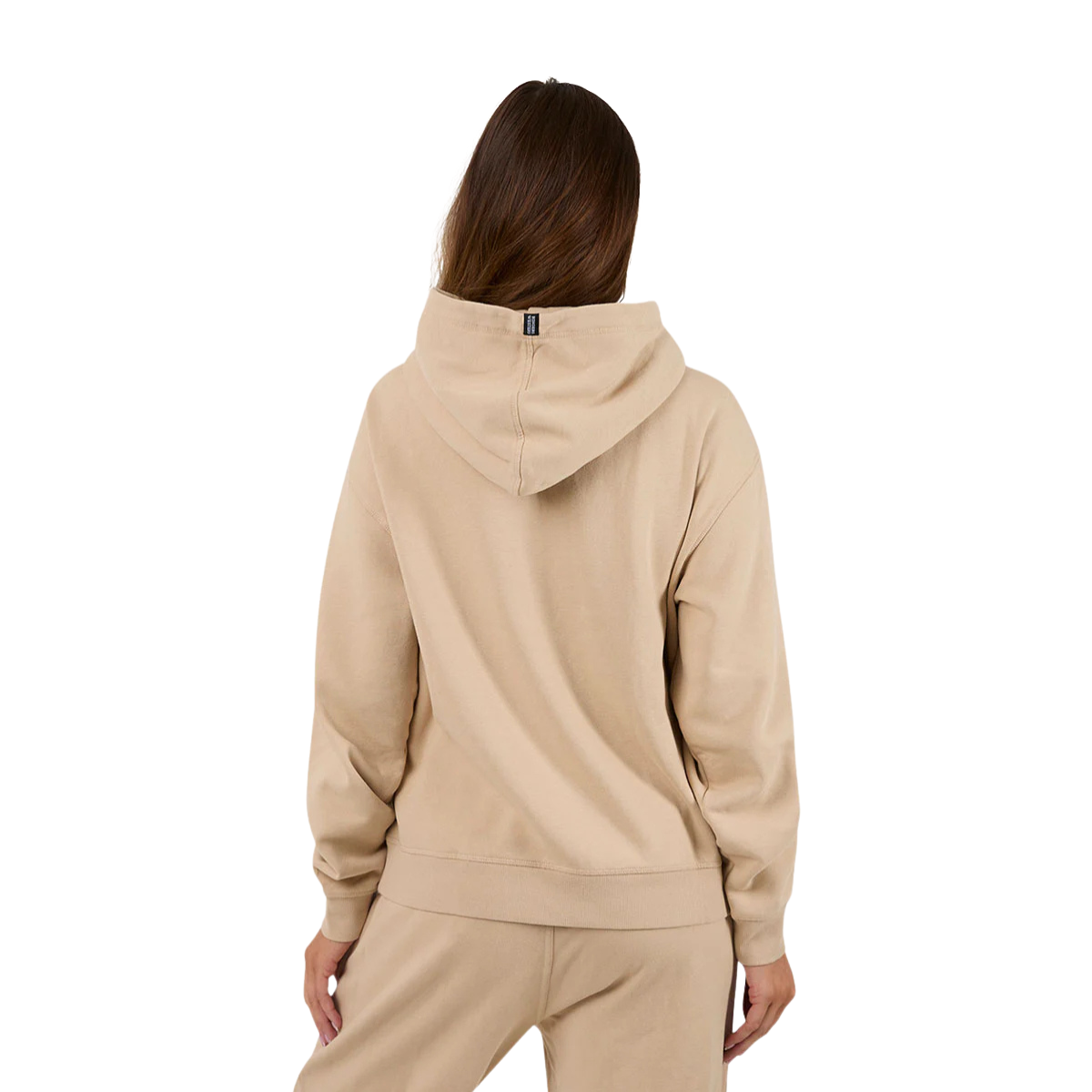Ringers Western Womens RW College Oversized Pullover Hoodie (225037RW) Dark Sand